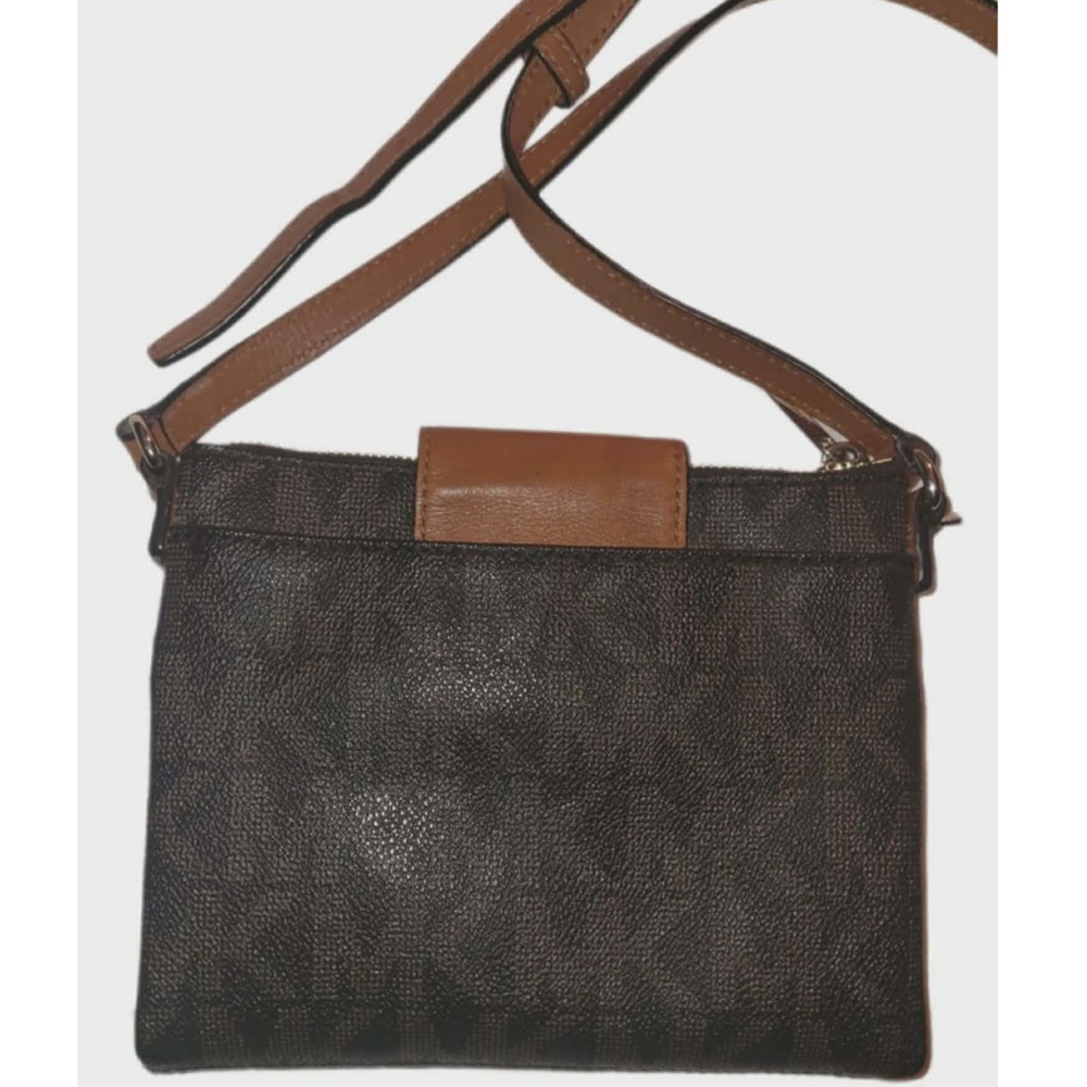 Michael Kors MK Signature Crossbody Bag Purse - Picture 3 of 13